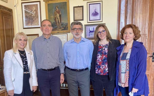 Επίσκεψη εκπροσώπων του Υπουργείου Πολιτισμού στη Σύρο