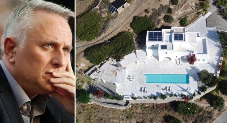 Βαριές σκιές για την βίλα του Γιάννη Ραγκούση στην Πάρο