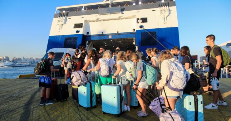 Δεκαπενταύγουστος: Κορυφώνεται η μεγάλη «έξοδος» από τα λιμάνια