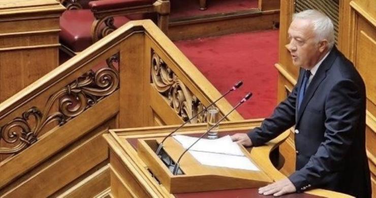 Ο Μάρκος Καφούρος στη Βουλή για το σχέδιο νόμου αναφορικά με την αθλητική βία