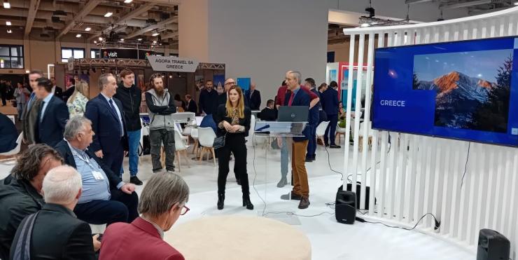 Δεκάδες συναντήσεις περιελάμβανε η συμμετοχή του Δήμου Μήλου στην έκθεση ITB του Βερολίνου