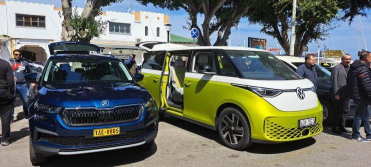 Μεγάλο το ενδιαφέρον για τα ταξί έξι έως εννέα θέσεων στο Νότιο Αιγαίο