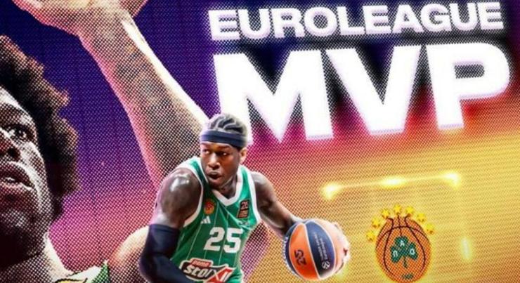 MVP της Ευρωλίγκα ο Κέντρικ Ναν