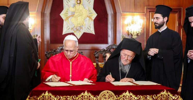 Φανάρι: Μηνύματα ενότητας από Πάπα και Οικουμενικό Πατριάρχη