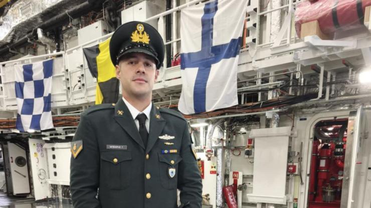 Συριανός δεκανέας στη φρεγάτα “Κίμων”