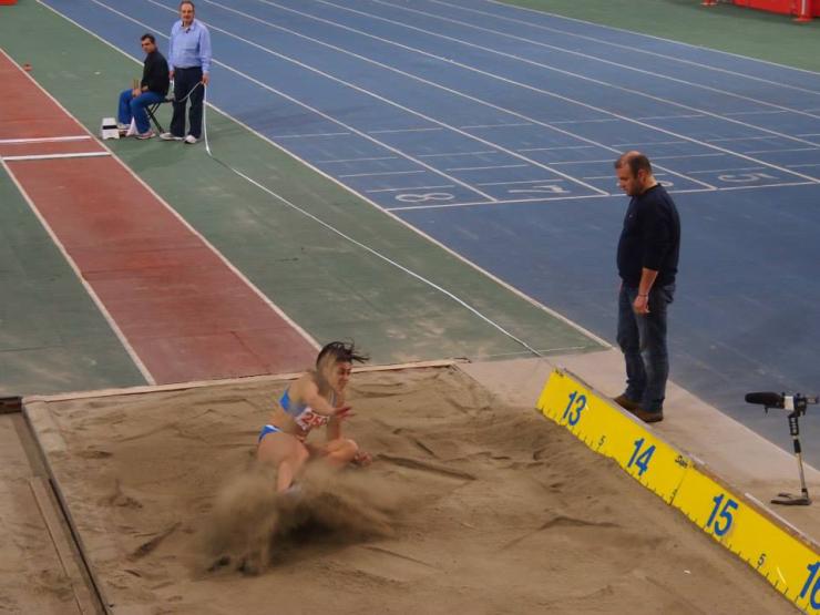 Στο βάθρο η Αναστασία Φουτσιτζίδου 