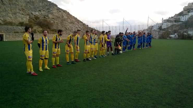 Την Κυριακή το τοπικό ντέρμπι της Σύρου 