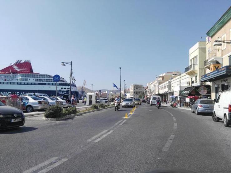 Προσωρινά μέτρα ρύθμισης της Κυκλοφορίας στη Χερσαία Ζώνη Λιμένα Ερμούπολης Σύρου 