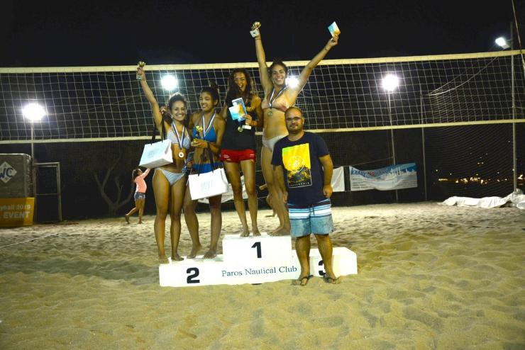Με επιτυχία ολοκληρώθηκε το τουρνουά Beach Volley της Πάρου 