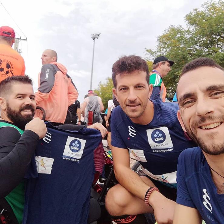 Στον 37ο αυθεντικό μαραθώνιο της Αθήνας πήρε μέρος ο Νίκος Ρούσσος 