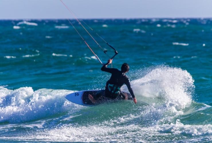 Τραυματισμός χειριστή αετοσανίδας (Kite Surf) στη Νάξο