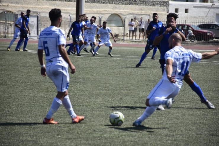 Εκτός κυπέλλου έμεινε η Α.Ε. Μυκόνου 