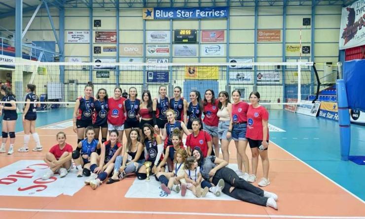 Πρωταθλήτριες Κυκλάδων οι γυναίκες του Φοίνικα Σύρου 