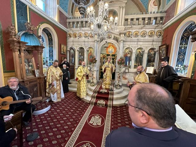 Ο μητροπολίτης Δωρόθεος λειτούργησε στο ναό της Παναγίτσας στα Χρούσσα