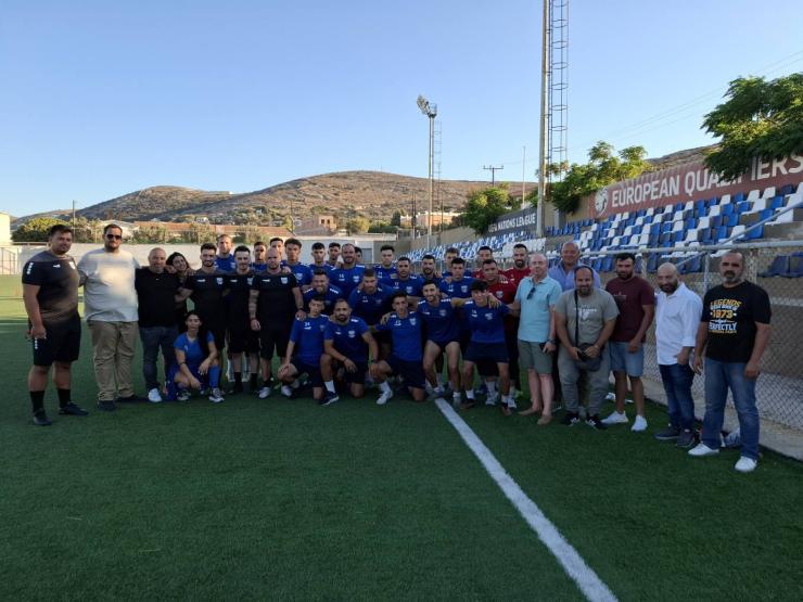 Με όρεξη για δουλειά οι παίκτες πάτησαν… χορτάρι 