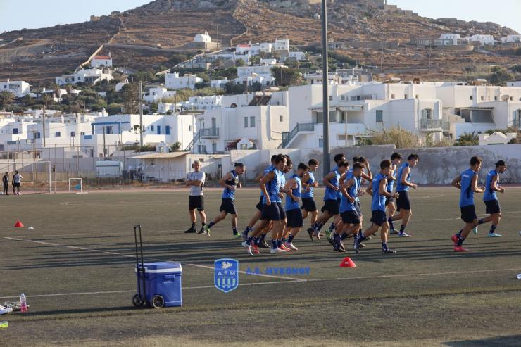 Άρχισε προετοιμασία η Μύκονος 