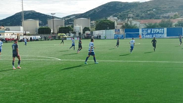 Ήττα σαν… «νίκη» για την Ελλάς Σύρου 