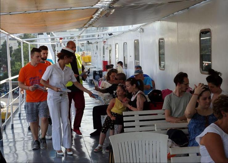 Εκστρατεία ενημέρωσης του επιβατικού κοινού στο λιμάνι του Πειραιά 