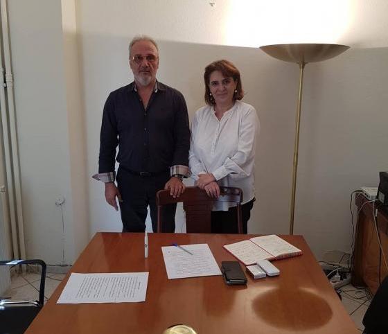 Συνάντηση Ε.Α.Σ. Νάξου με Υφυπουργό Ολυμπία Τελιγιορίδου