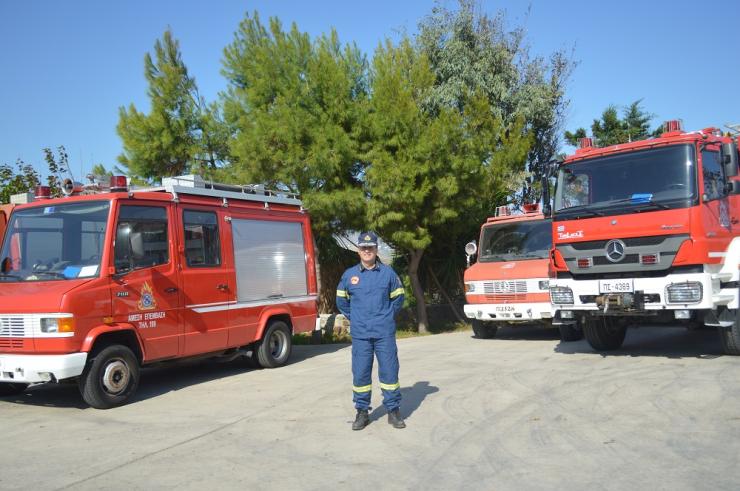 Σε νέο χώρο η Πυροσβεστική Υπηρεσία Σύρου