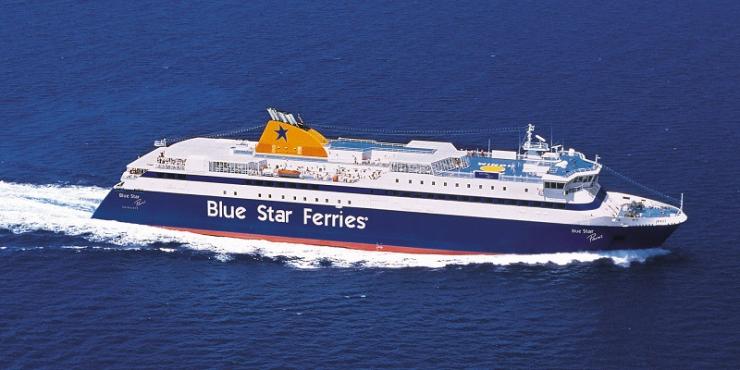 Απαγόρευση απόπλου του BlueStar Paros στη Θήρα