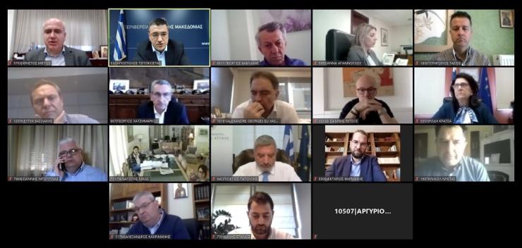 Τηλεδιάσκεψη των 13 Περιφερειαρχών με τους φορείς του τουρισμού 