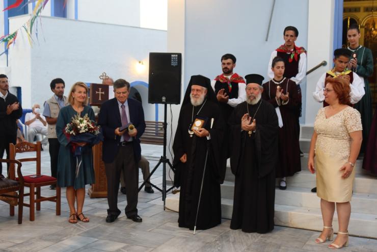 Τελετή αναγόρευσης κ. Αθανάσιου Μαρτίνου ως επίτιμου Δημότη Κέας