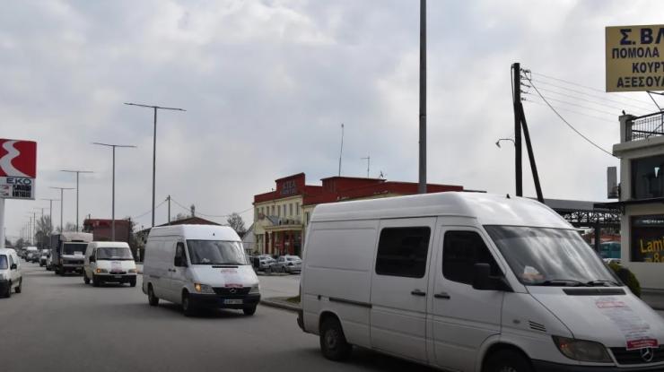 Αυτοκινητοπομπή κατά της ακρίβειας στην Καρδίτσα