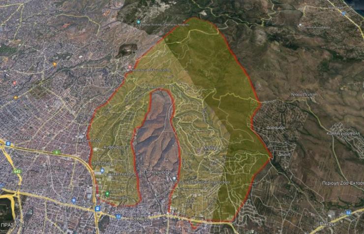 Ενημέρωση της Πυροσβεστικής για τις πυρκαγιές στην Αττική