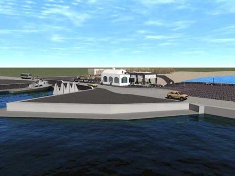 Νέο λιμάνι στο Μονόλιθο Σαντορίνης