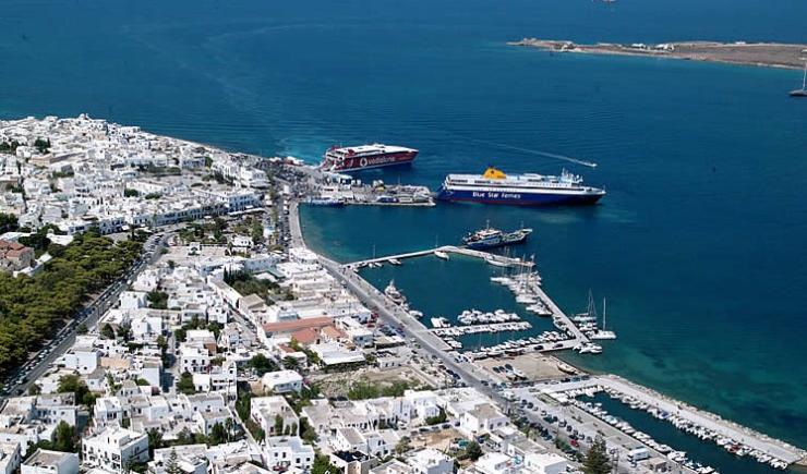 Μελέτη για το master plan του λιμανιού της Πάρου