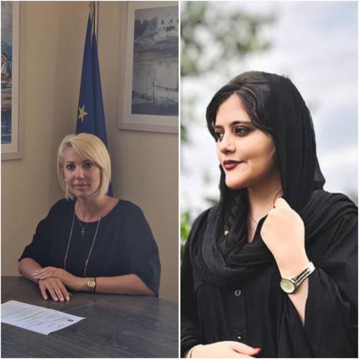 Κατερίνα Μονογυιού για τις γυναίκες του Ιράν