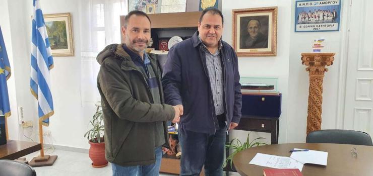 Παραιτήθηκε από δημοτικός σύμβουλος Αμοργού ο Λ. Συνοδινός – Ορκίστηκε ο Ν. Πράσινος