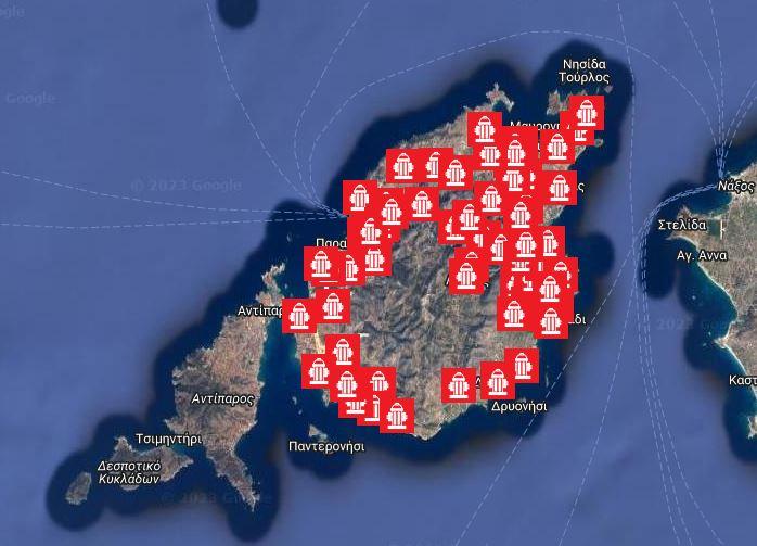 Πάρος: Απινιδωτές σε όλο το νησί για να σωθούν ζωές