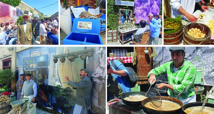 "Ταξίδι" στην παλιά αγορά της Ερμούπολης