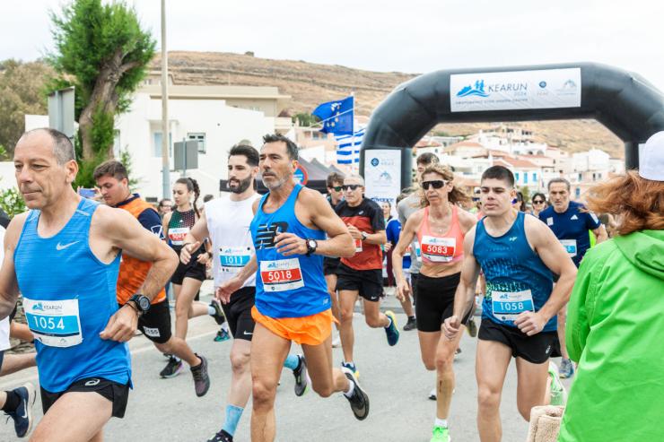 Με νέο ρεκόρ συμμετοχών ολοκληρώθηκε το Kea Run 2024
