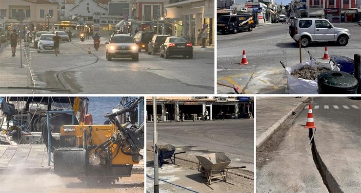 Σφοδρές αντιδράσεις από την εικόνα εργοταξίου