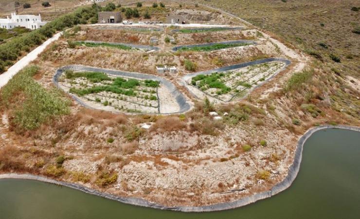 Η Αντίπαρος αποκτάει σύγχρονη Εγκατάσταση Επεξεργασίας Λυμάτων