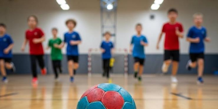 Το χάντμπολ στα Δημοτικά Σχολεία της Σαντορίνης