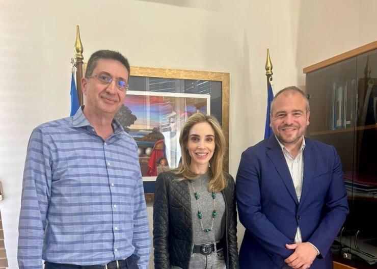 Συνάντηση του διοικητή του Γ.Ν. Σύρου στο Υπουργείο Υγείας