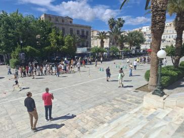 Παιδικά χαμόγελα και μοναδικές στιγμές στα Kids Athletics της Σύρου