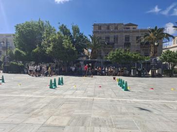 Παιδικά χαμόγελα γέμισε η πλατεία Μιαούλη 