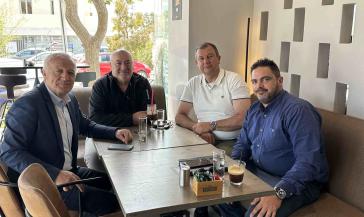 Συνάντηση της Ένωσης Λιμενικών Νοτιοανατολικού Αιγαίου με τον Μάρκο Καφούρο