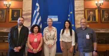 Συνάντηση με τον Σύνδεσμο Κοινωνικών Λειτουργών Ελλάδας για την Κ. Μονογυιού