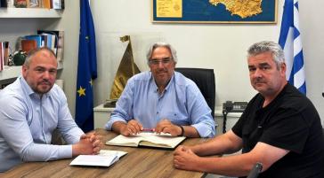 Επίσκεψη του Φίλιππου Φόρτωμα στην Τήνο 