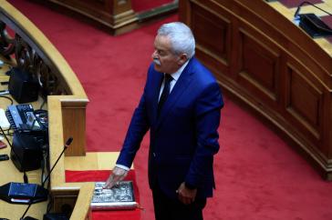 Ορκίστηκε βουλευτής ΝΔ ο Κώστας Κόλλιας, μετά την απώλεια του Νίκου Ταγαρά