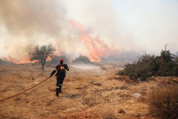 Πολύ υψηλός κίνδυνος πυρκαγιάς την Κυριακή στις Κυκλάδες