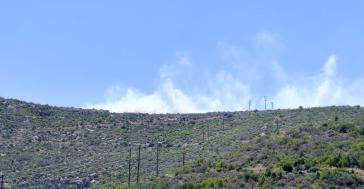 Φωτιά στη Βοιωτία και μήνυμα από το 112