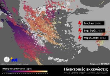 Meteo: Μια ασυνήθιστη “φθινοπωρινή” διαταραχή στην καρδιά του καλοκαιριού