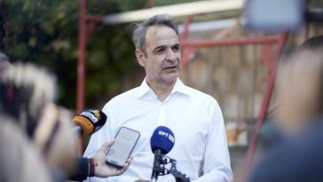 Μητσοτάκης από βόρεια Εύβοια: Σας θέλω έτοιμους στις επάλξεις για τις εκλογές που θα γίνουν την άνοιξη του 2027